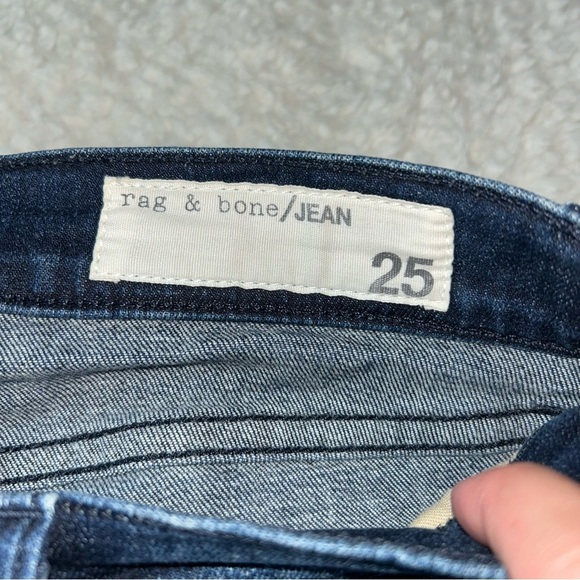 Rag & Bone Zipper Capri Jeans Size 25 - Picture 3 of 5